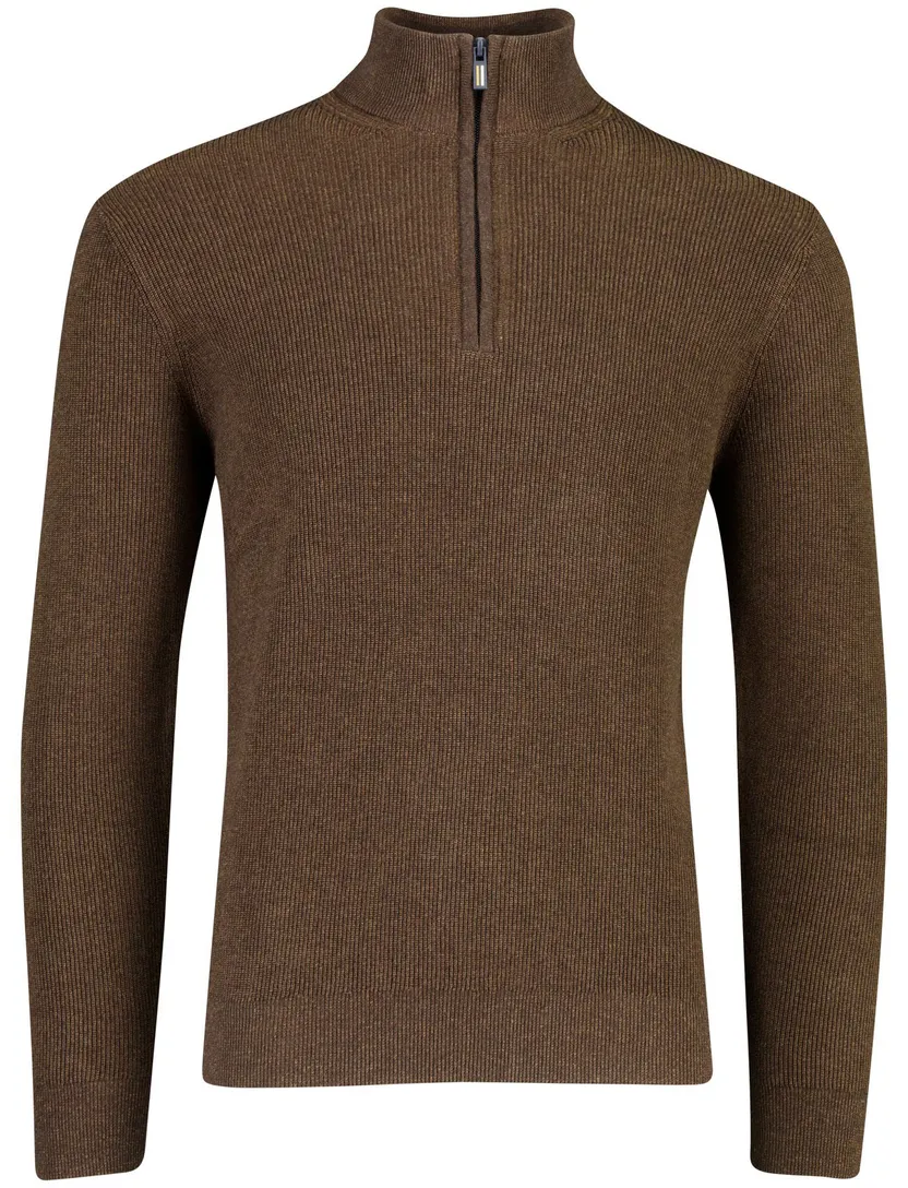 Trui Portofino bruin katoen