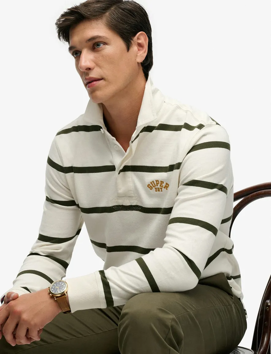 Poloshirt Superdry wit
