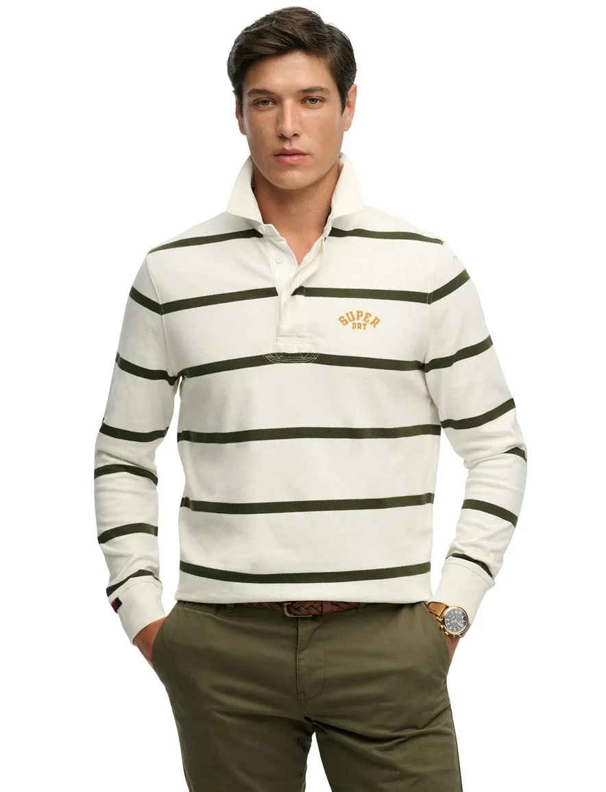 Poloshirt Superdry wit
