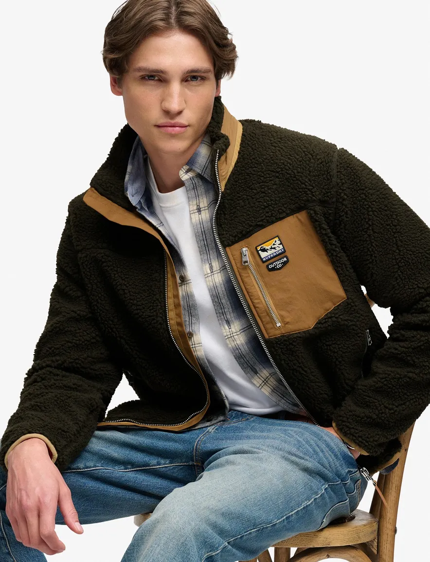 Jas Superdry groen