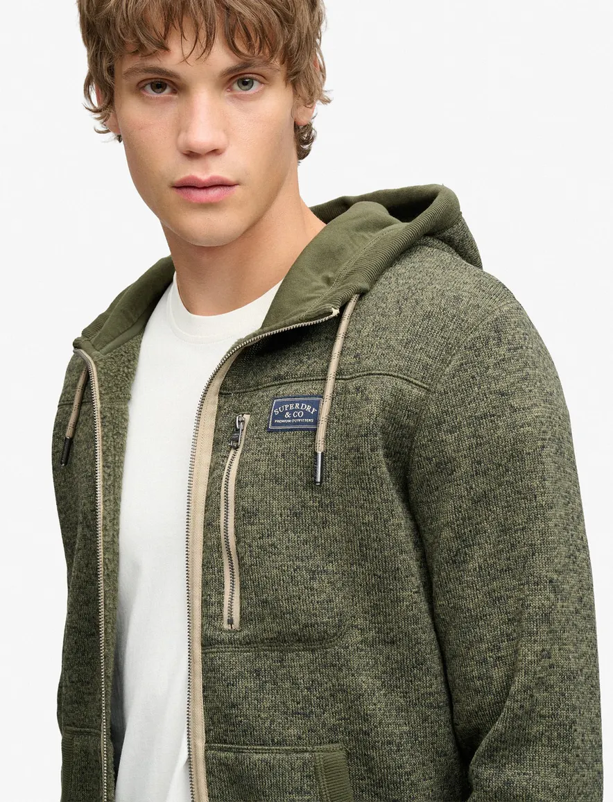 Vest Superdry groen