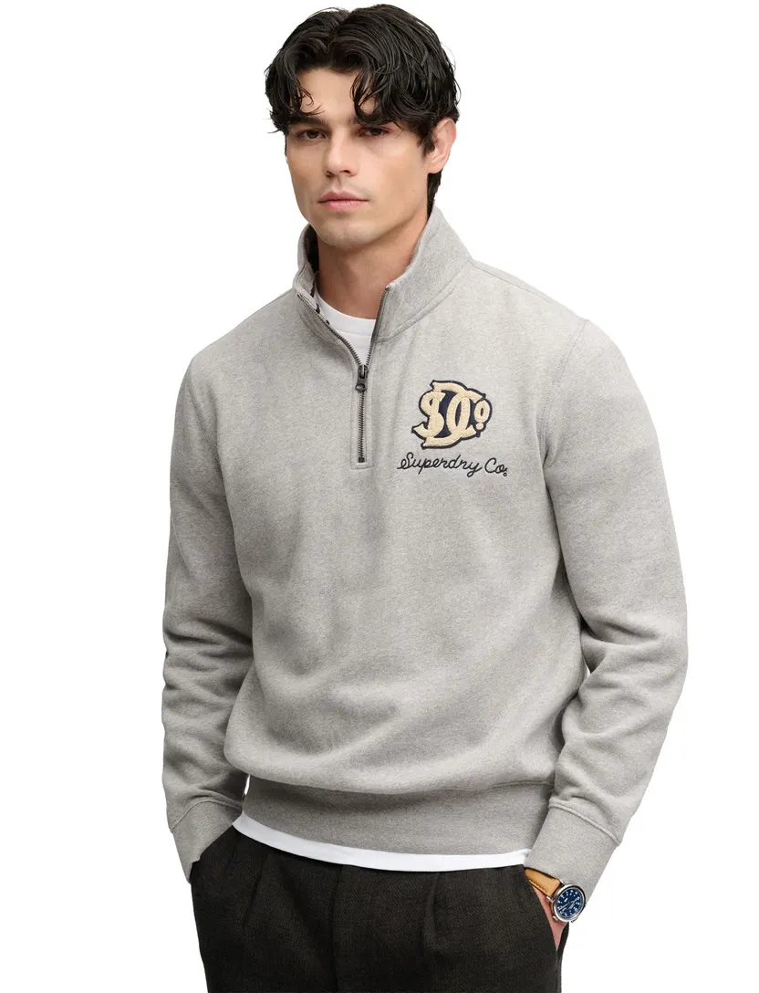 Trui Superdry grijs opdruk