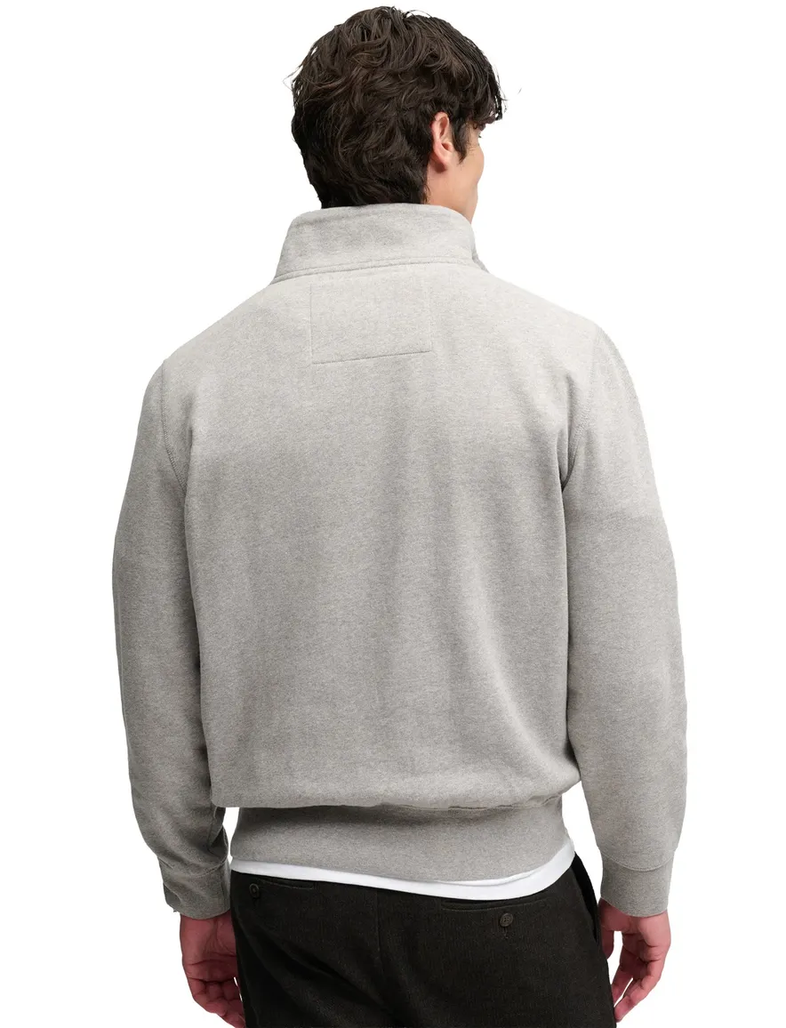 Superdry trui grijs met opdruk