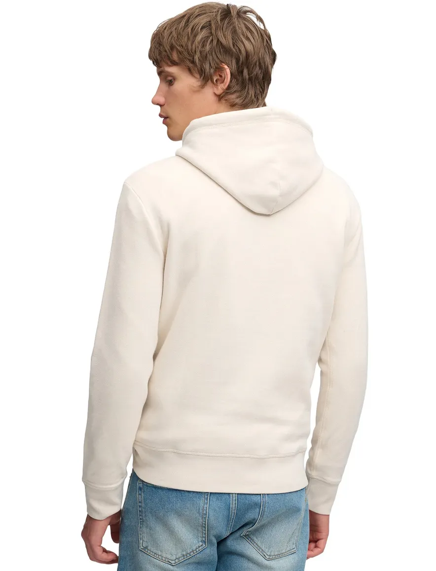 Hoodie Superdry creme