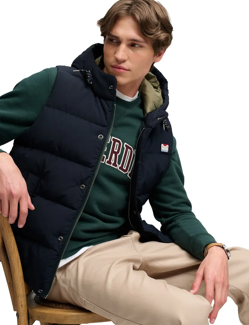 Bodywarmer Superdry donkerblauw