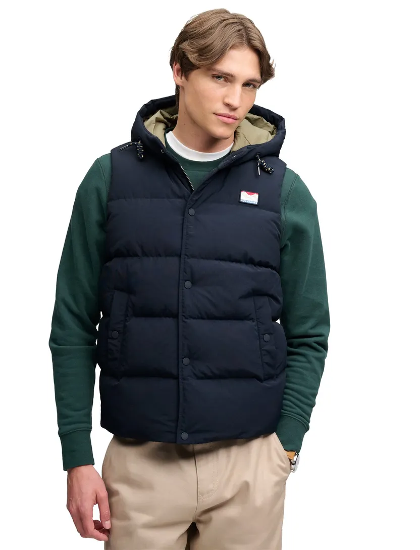 Bodywarmer Superdry donkerblauw