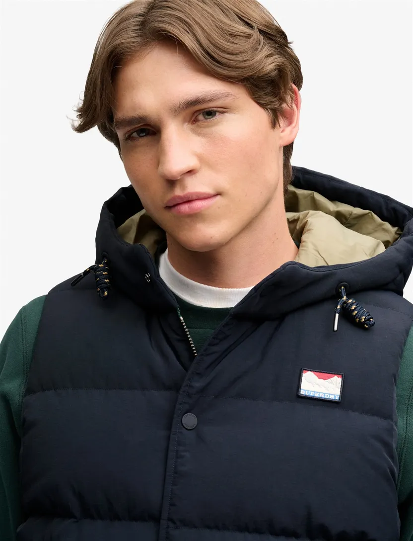 Bodywarmer Superdry donkerblauw