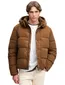 Gewatteerde jas Superdry bruin waterafstotend