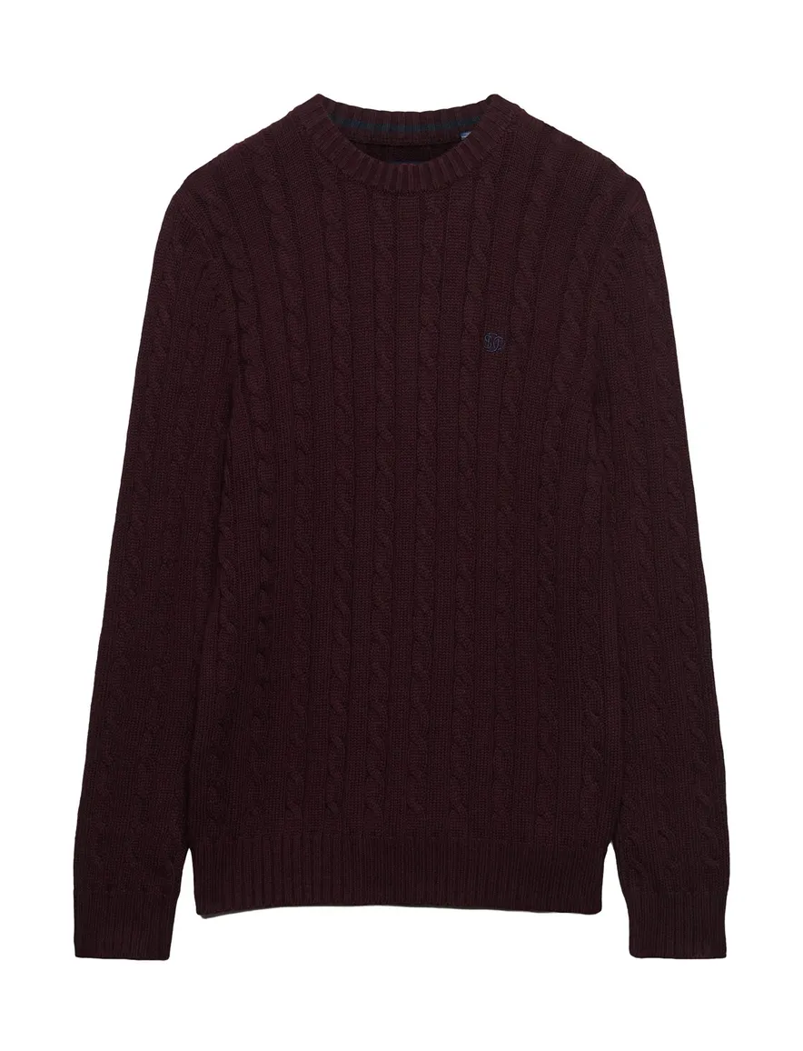 Trui Superdry bordeaux