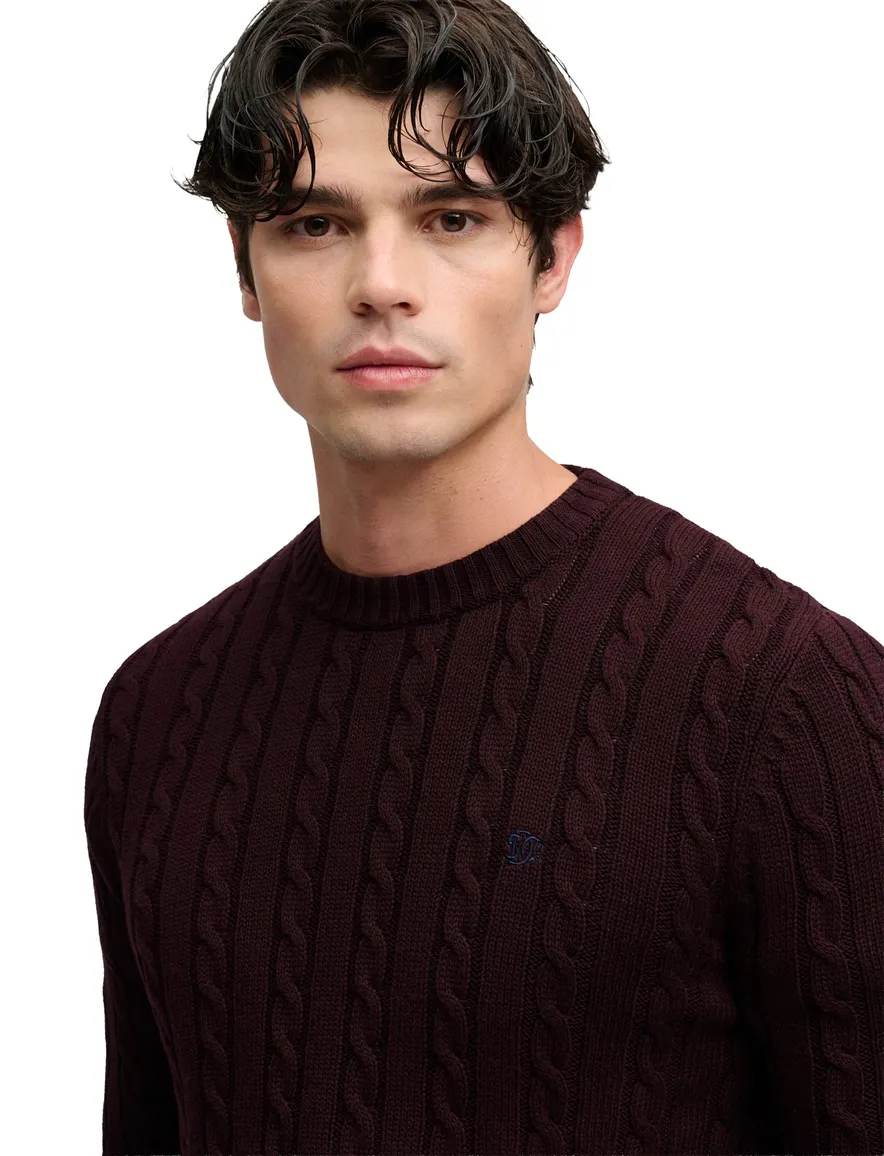 Trui Superdry bordeaux