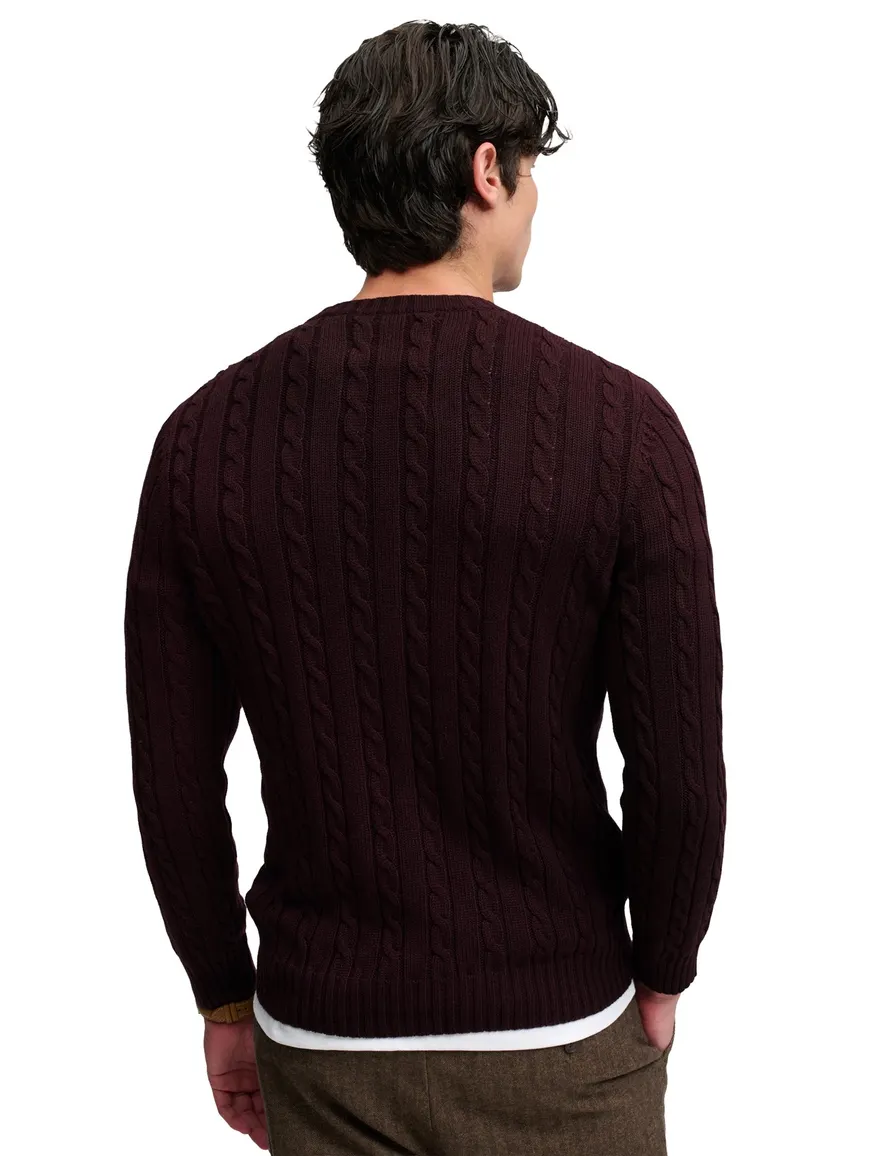 Trui Superdry bordeaux