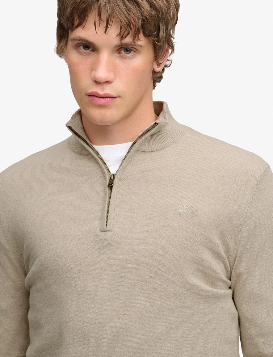 Trui Superdry beige gebreid