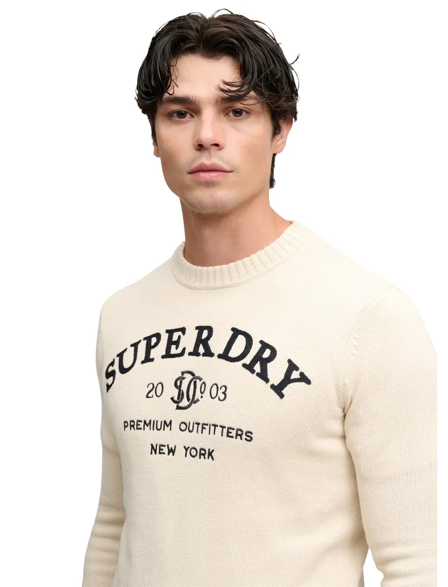 Trui Superdry creme