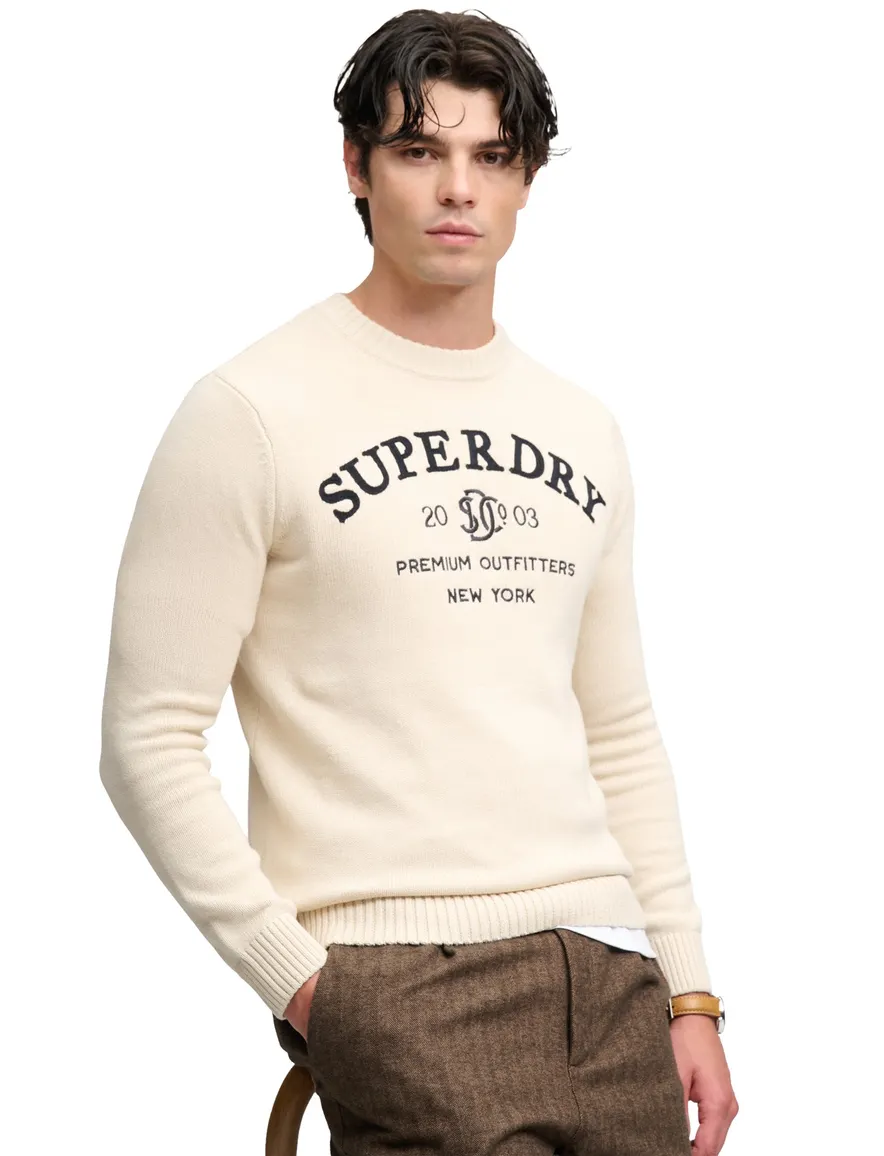 Trui Superdry creme