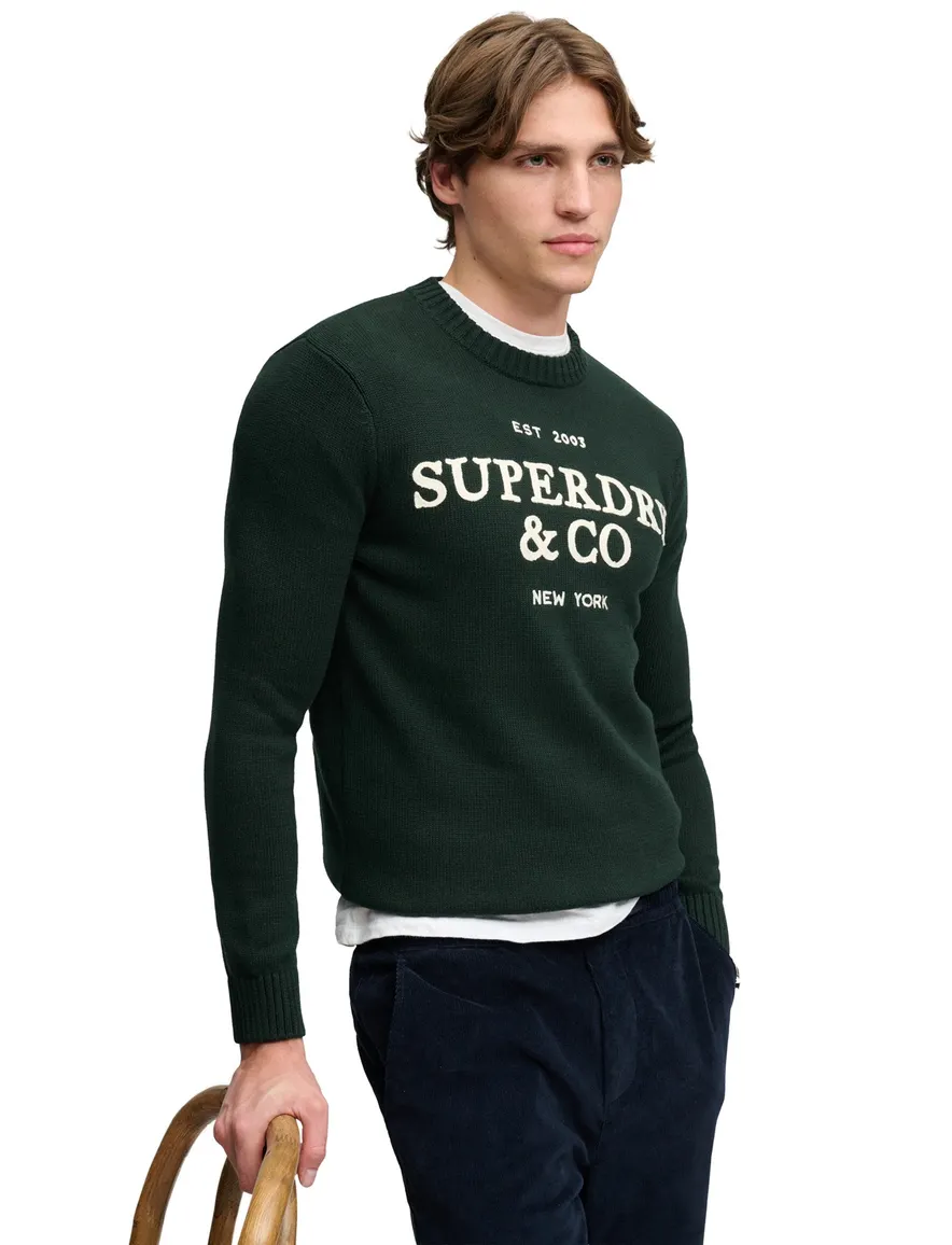 Trui Superdry groen