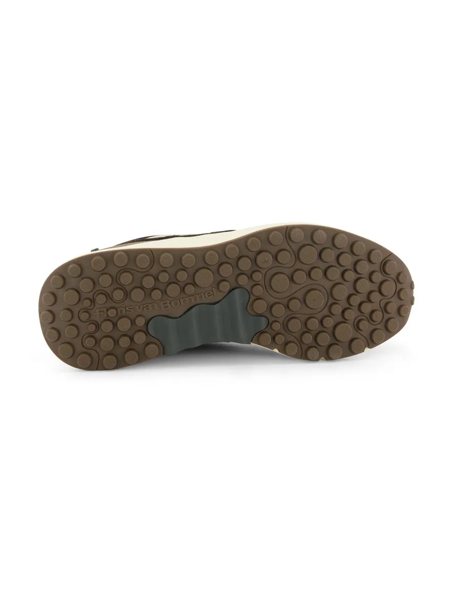 Bruine suede sneaker Floris van Bommel