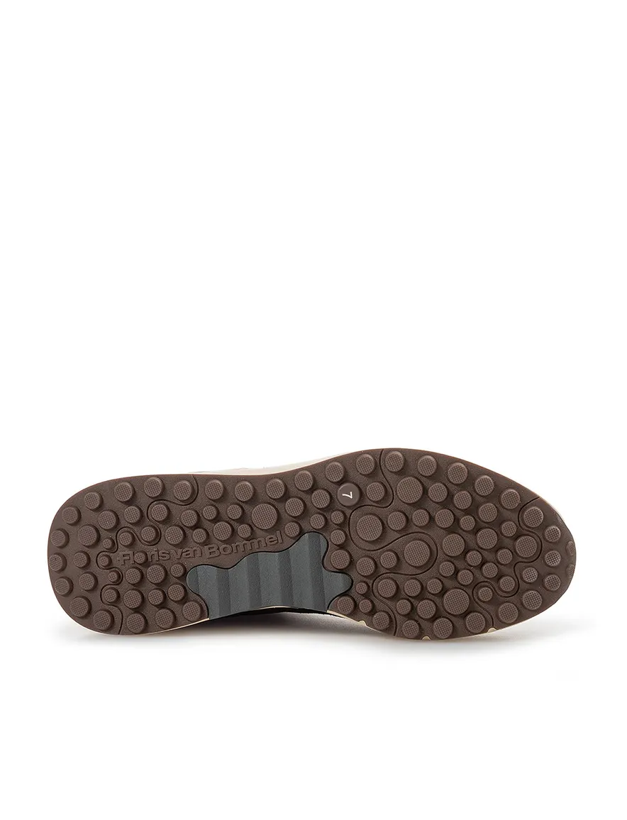 Bruine suede sneaker Floris van Bommel