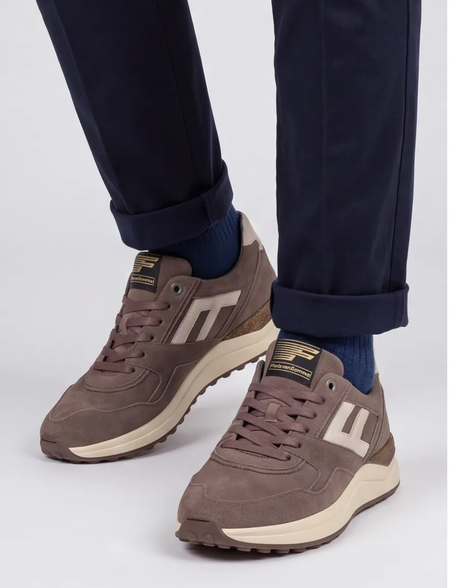 Schoenen Floris van Bommel beige SFM-10249-34-01-Taupe