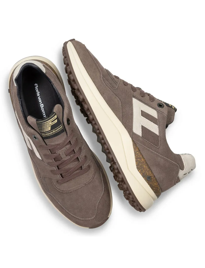 Sneakers Floris van Bommel beige suede