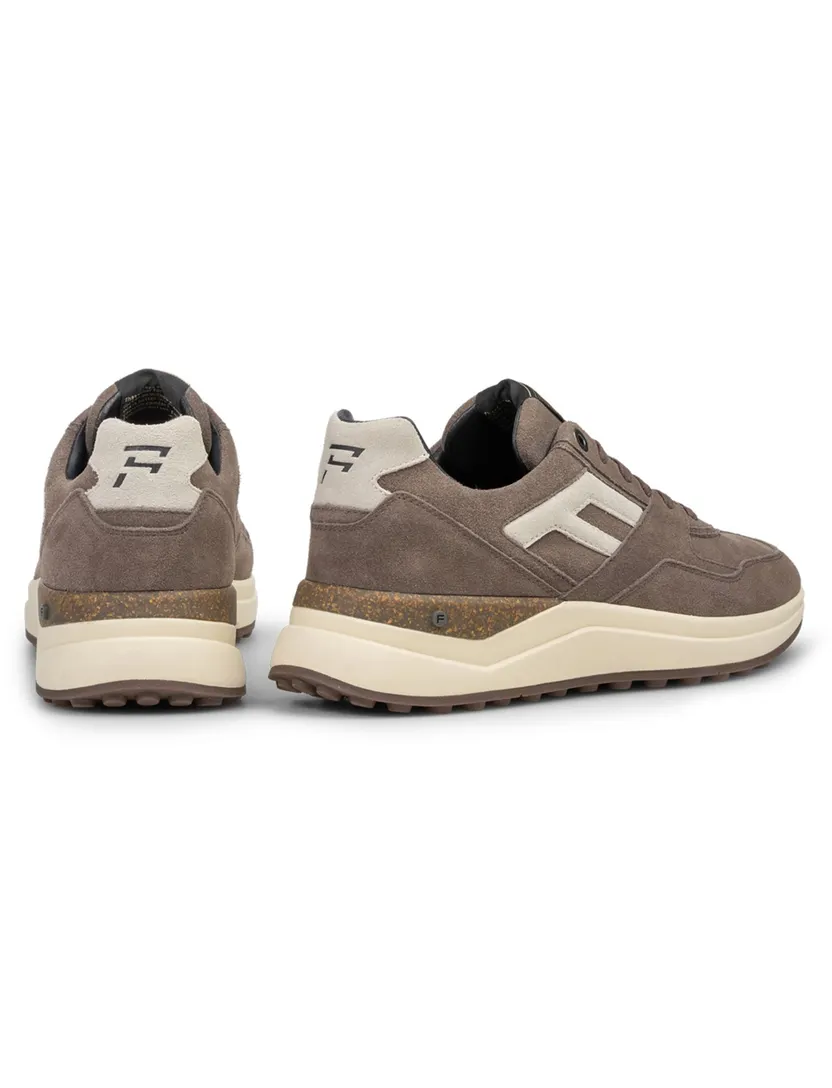 Sneakers Floris van Bommel beige suede
