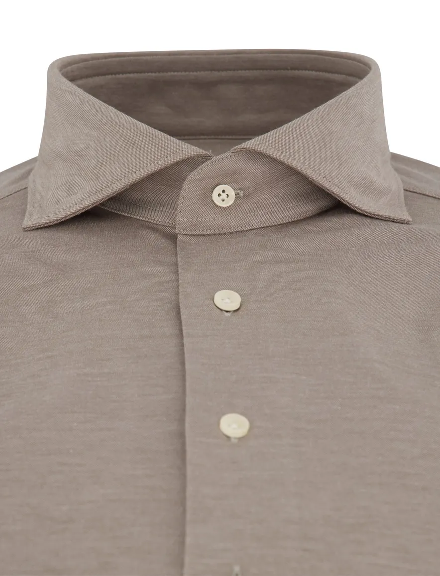 Overhemd Profuomo groen SHIRT X-CUTAWAY SF GREEN