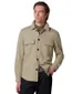 Overshirt Profuomo khaki OVERSHIRT KNITTED BEIGE