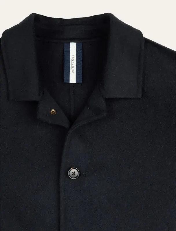 Overshirt Profuomo donkerblauw OVERSHIRT WO BASIC NAVY