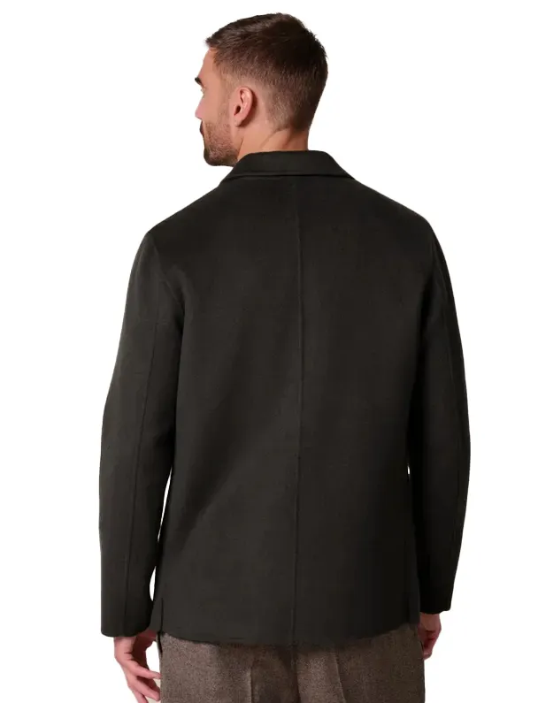 Overshirt Profuomo bruin OVERSHIRT WO BASIC D.BROW