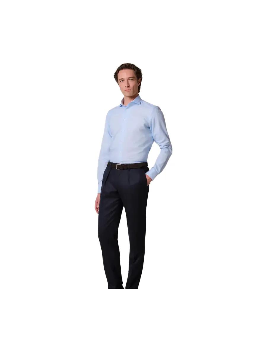 Overhemd Profuomo lichtblauw SHIRT CUTAWAY SF BLUE