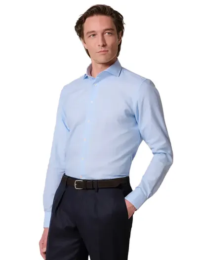 Profuomo Overhemd Profuomo lichtblauw