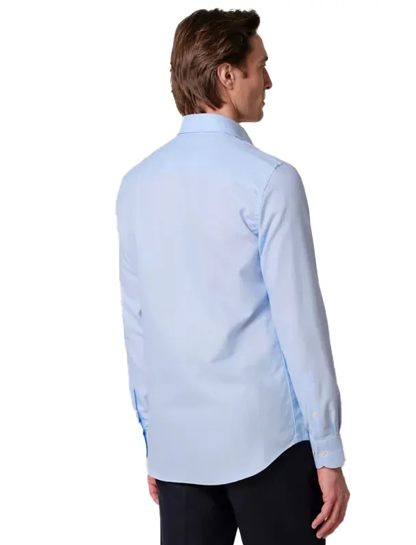Overhemd Profuomo lichtblauw SHIRT CUTAWAY SF BLUE