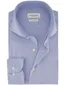 Knitted overhemd Profuomo lichtblauw SHIRT X-CUTAWAY SF L.BLUE