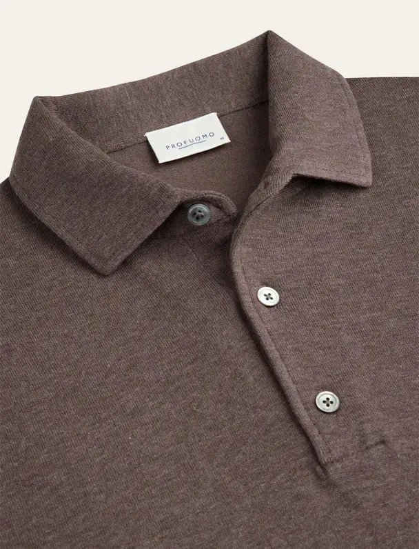 Poloshirt Profuomo aubergine