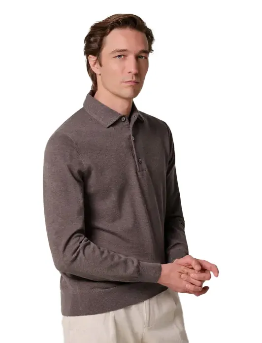 Poloshirt Profuomo aubergine