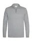 Vest Profuomo grijs PULLOVER HALF ZIP GREY
