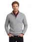 Vest Profuomo grijs PULLOVER HALF ZIP GREY