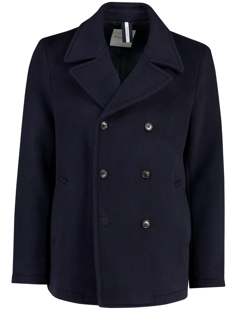 Overjas Profuomo donkerblauw