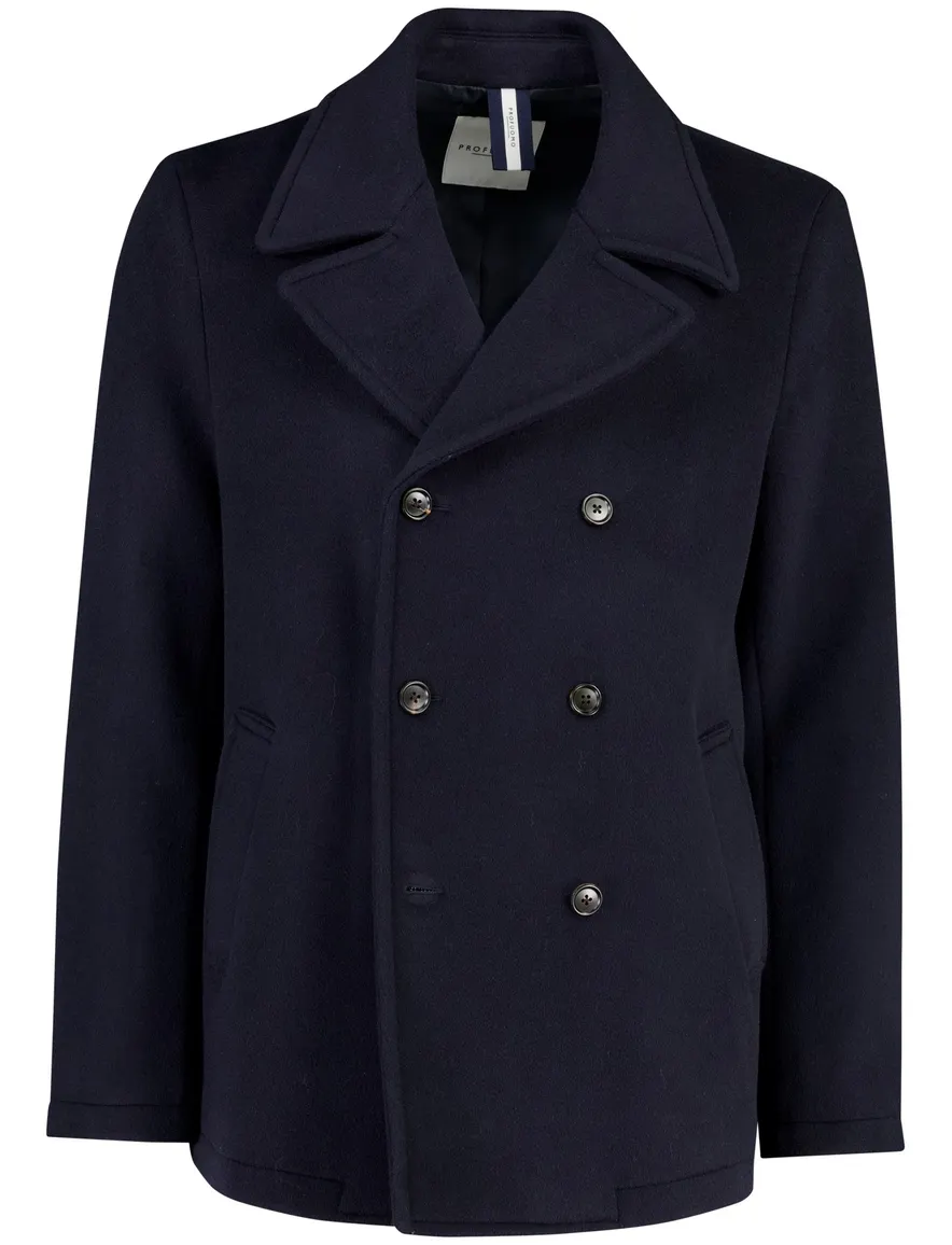 Profuomo overjas donkerblauw