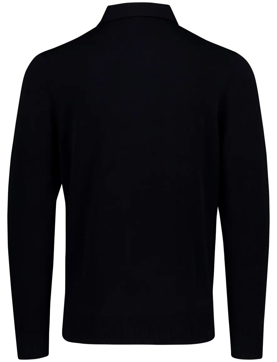 Poloshirt Profuomo donkerblauw POLO ONEPIECE NAVY