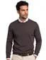 Trui Profuomo bruin PULLOVER CREW NECK D BROW