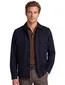 Vest Profuomo donkerblauw OVERSHIRT KNITTED NAVY