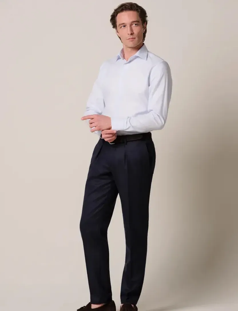 Overhemd Profuomo Slim Fit lichtblauw