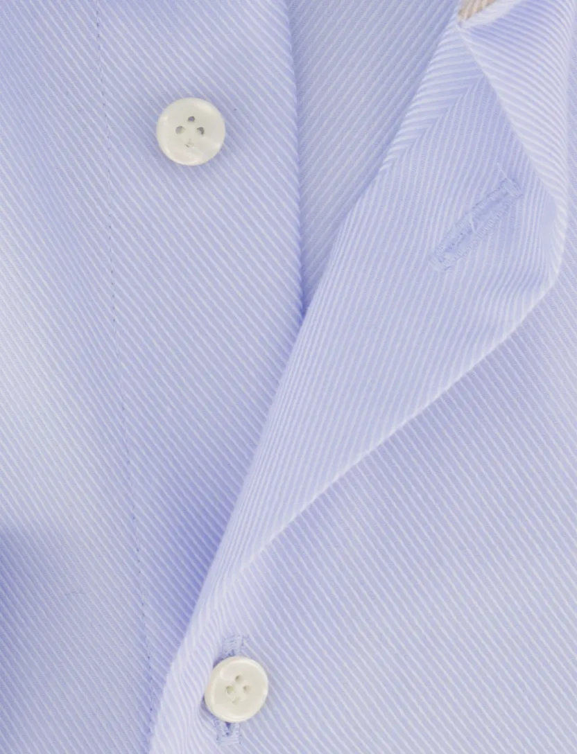 Overhemd Profuomo lichtblauw SHIRT CUTAWAY SF L.BLUE