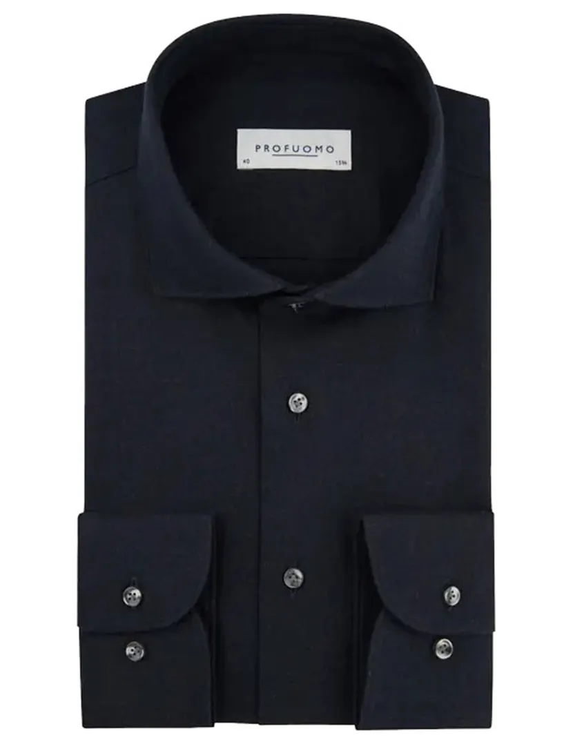 Overhemd Profuomo donkerblauw