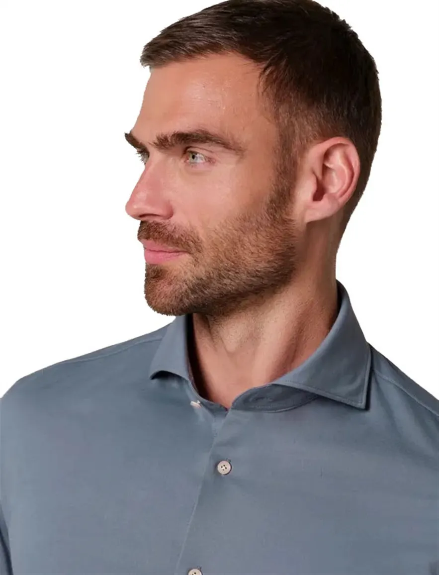 Overhemd Profuomo lichtblauw SHIRT X-CUTAWAY SF INDIGO