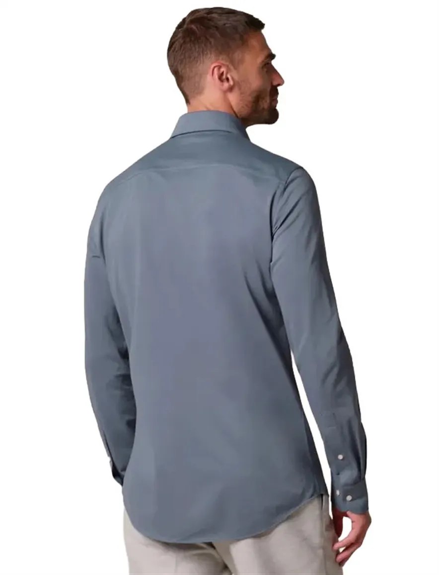 Overhemd Profuomo lichtblauw SHIRT X-CUTAWAY SF INDIGO