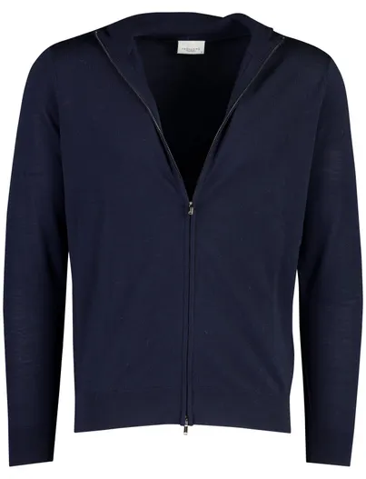 Profuomo Profuomo vest donkerblauw wol