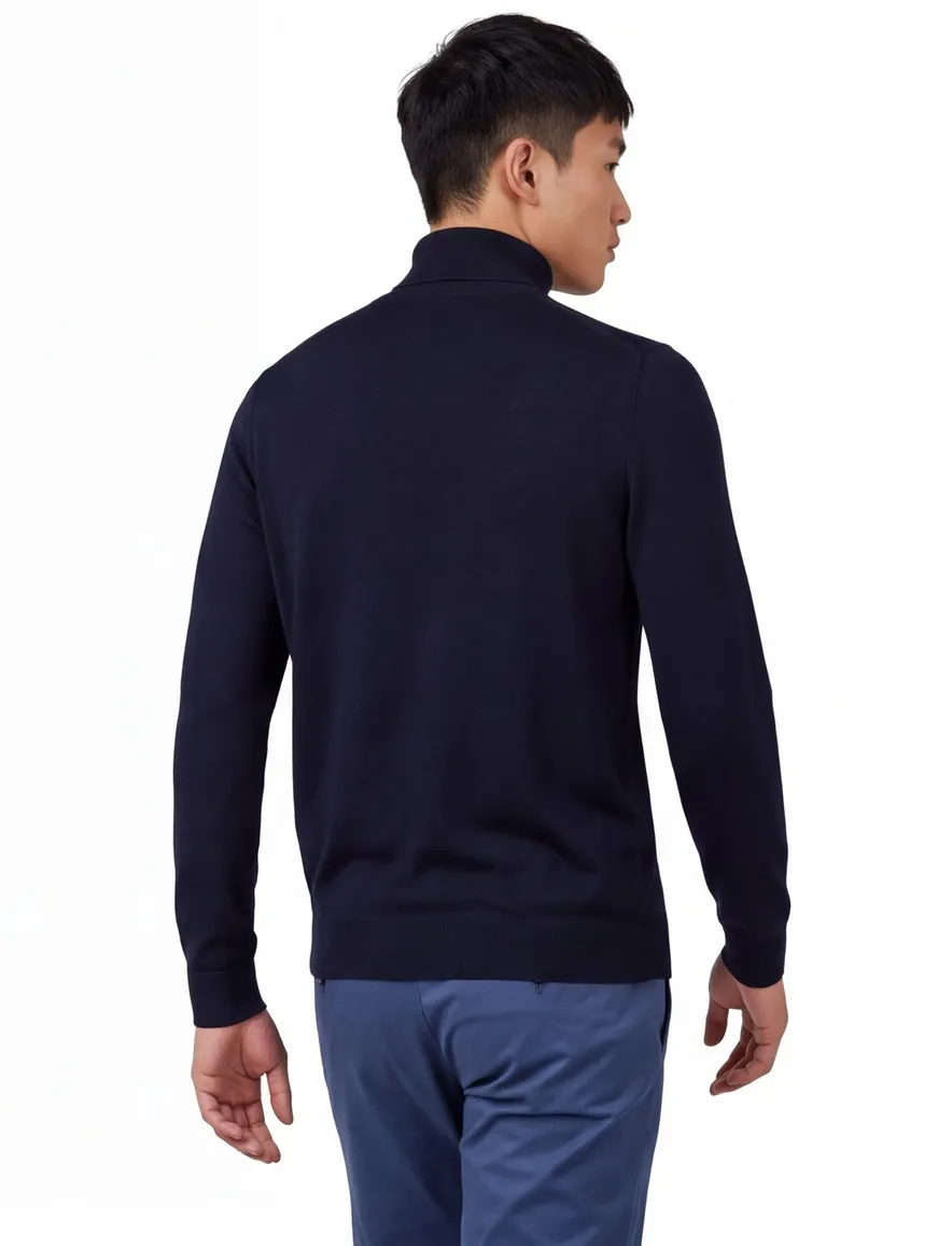 Profuomo coltrui donkerblauw wol