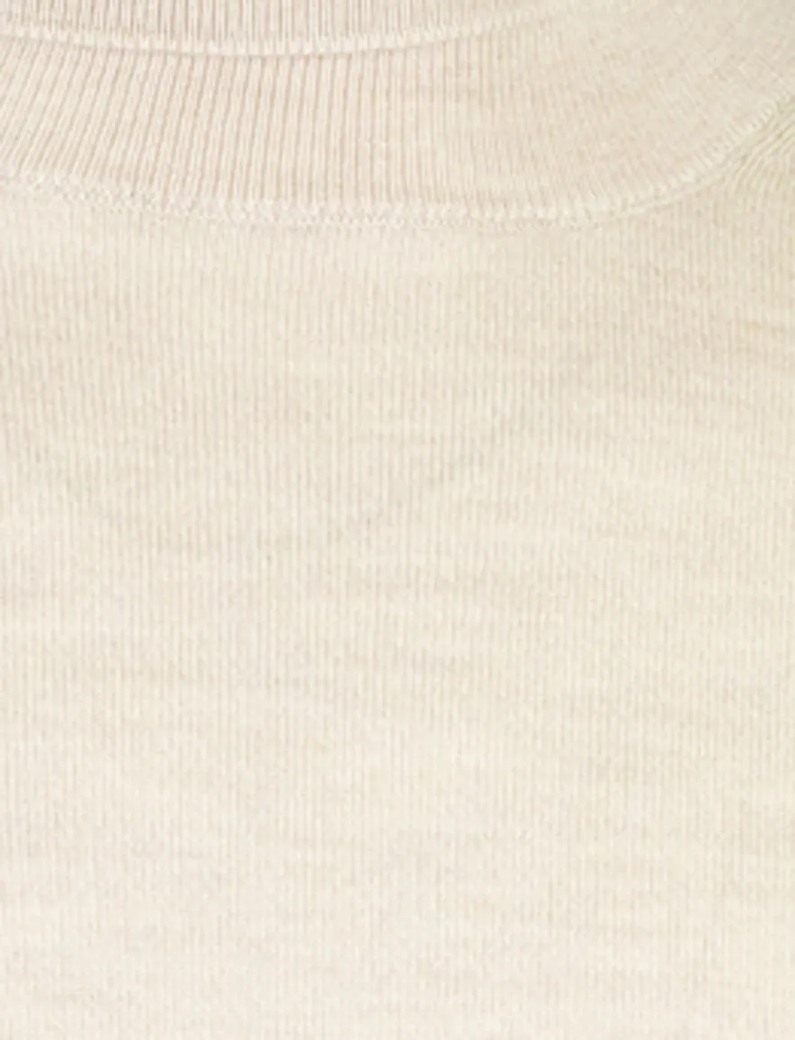 Coltrui Profuomo beige PULLOVER ROLL NECK BEIGE