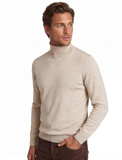 Profuomo Profuomo coltrui beige wol